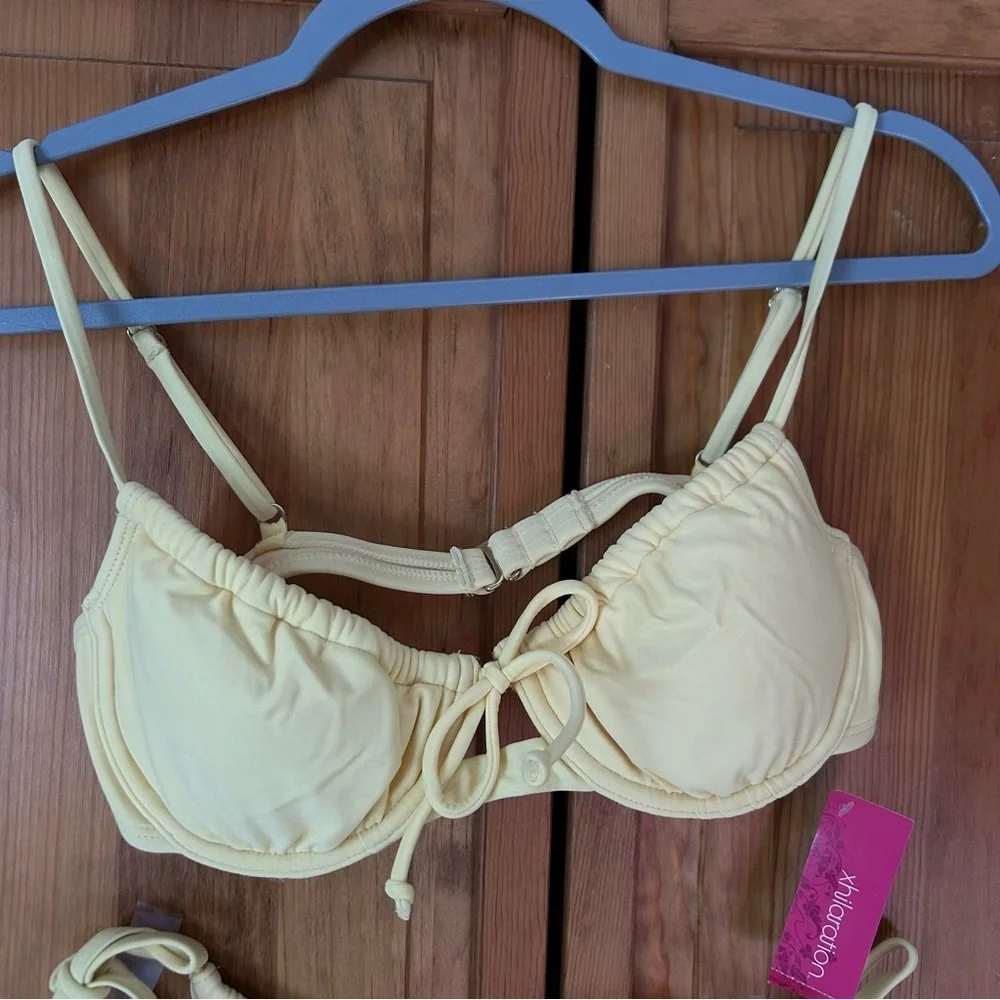 NWT yellow bikini
